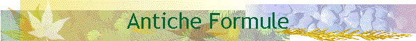 Antiche Formule